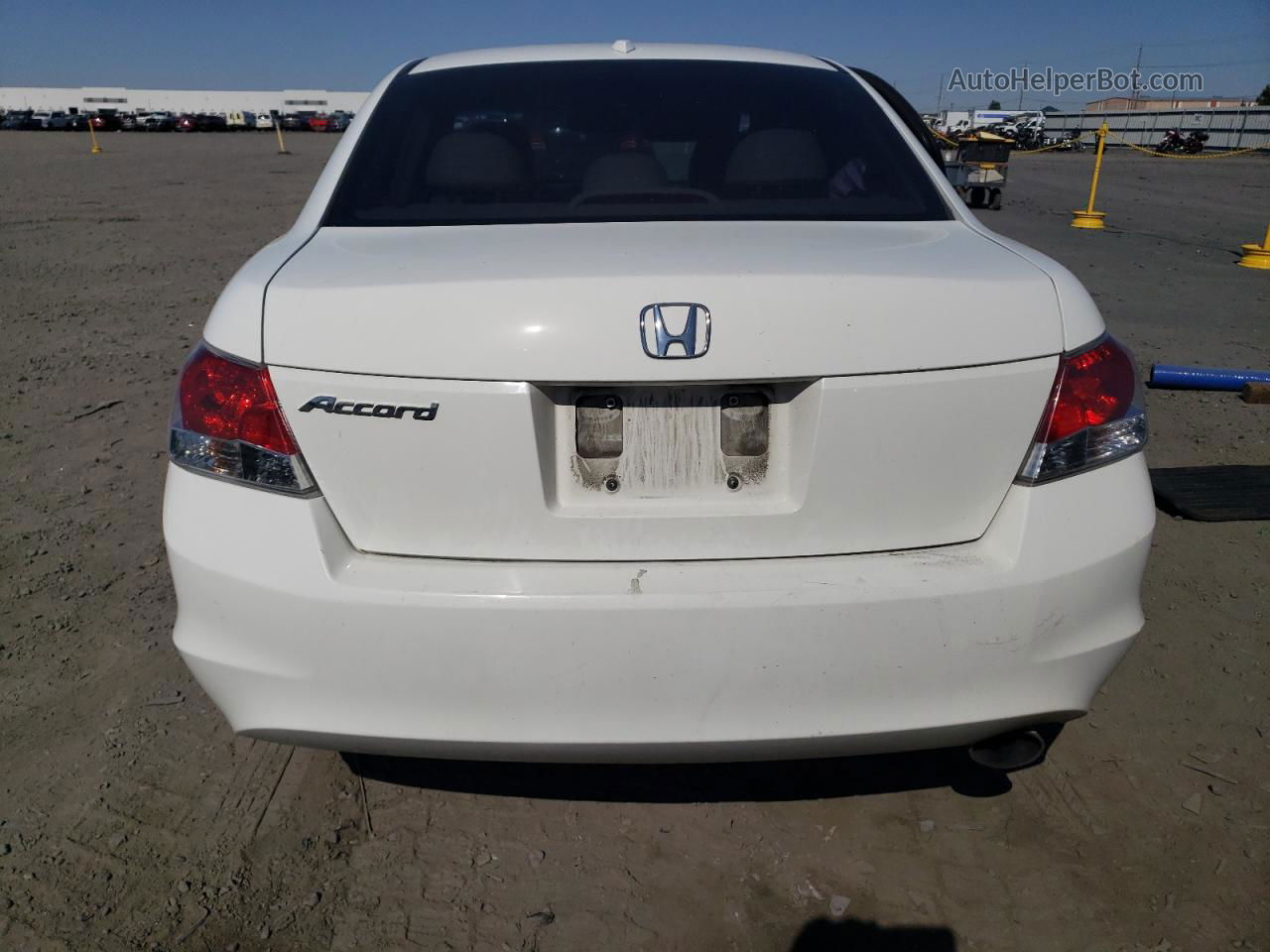 2008 Honda Accord Exl Белый vin: JHMCP26828C009969