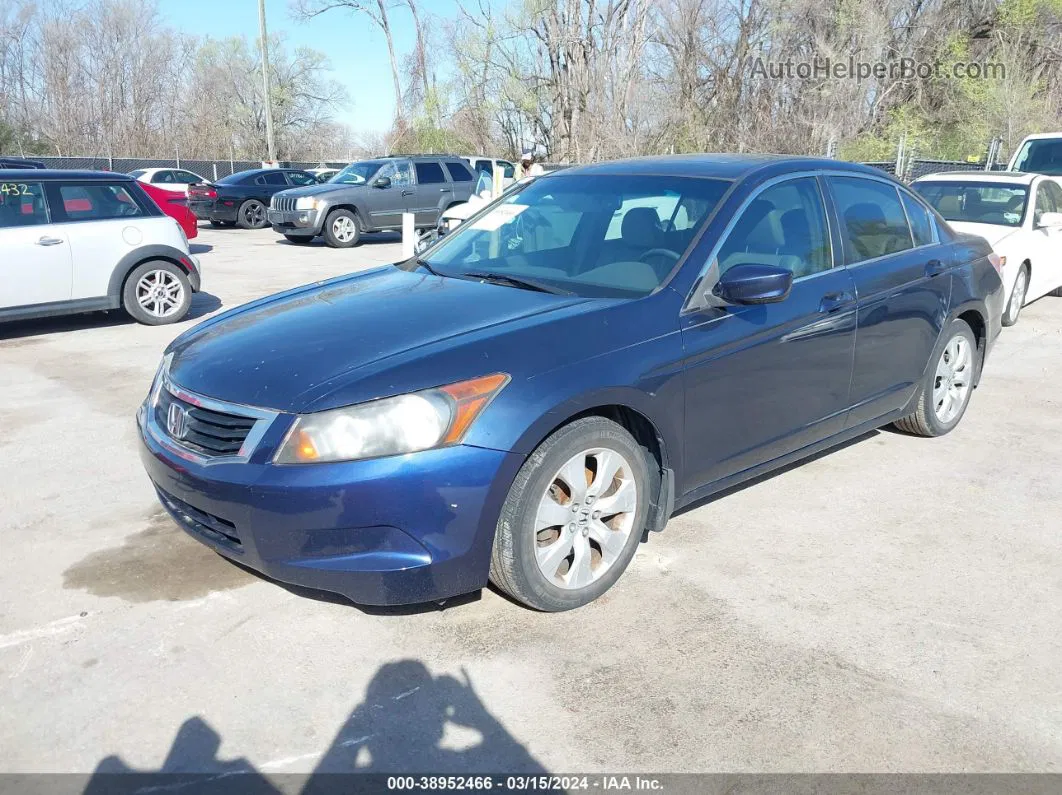 2008 Honda Accord 2.4 Ex-l Синий vin: JHMCP26828C036332