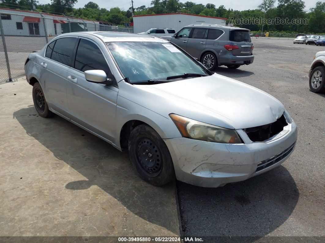 2008 Honda Accord 2.4 Ex-l Silver vin: JHMCP26828C078290