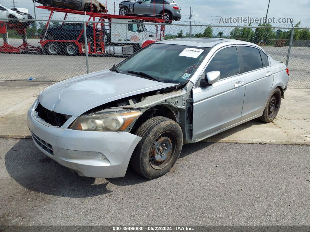 2008 Honda Accord 2.4 Ex-l Silver vin: JHMCP26828C078290