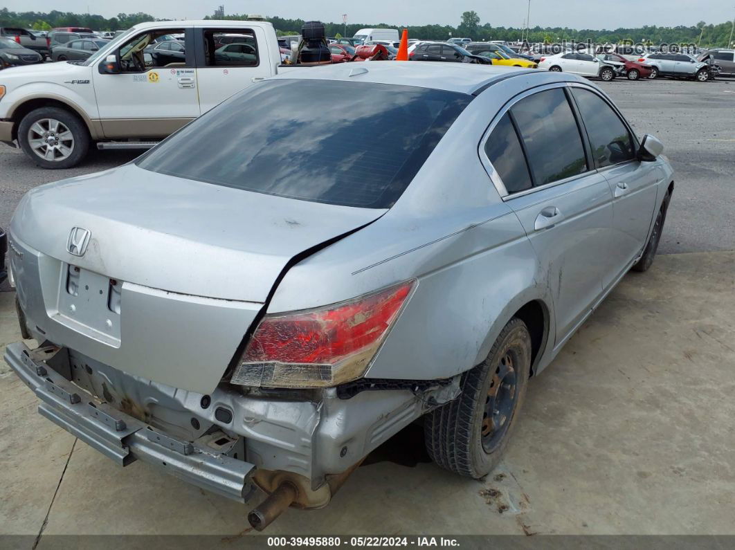 2008 Honda Accord 2.4 Ex-l Silver vin: JHMCP26828C078290