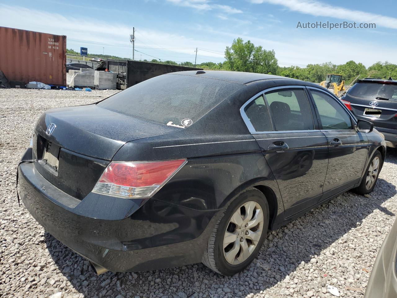 2009 Honda Accord Exl Черный vin: JHMCP26829C003669