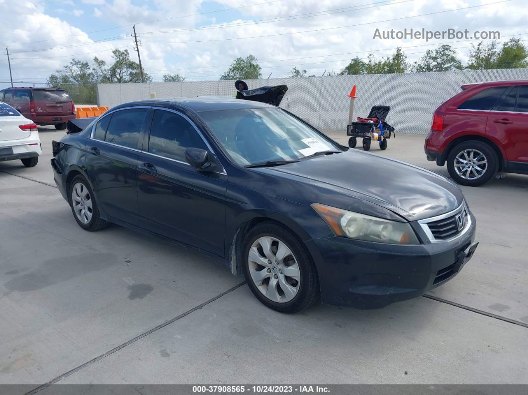 2008 Honda Accord Sdn Ex-l Black vin: JHMCP26838C058940