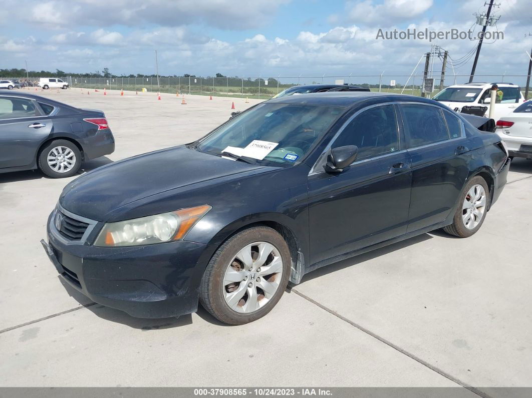 2008 Honda Accord Sdn Ex-l Black vin: JHMCP26838C058940