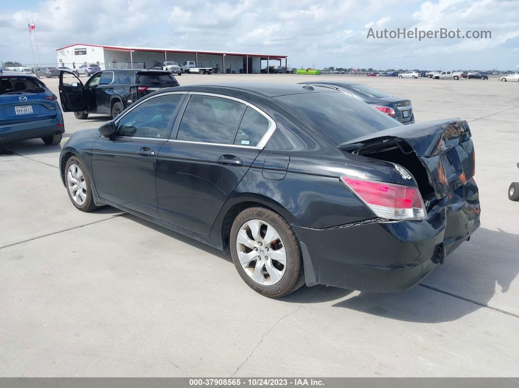 2008 Honda Accord Sdn Ex-l Black vin: JHMCP26838C058940