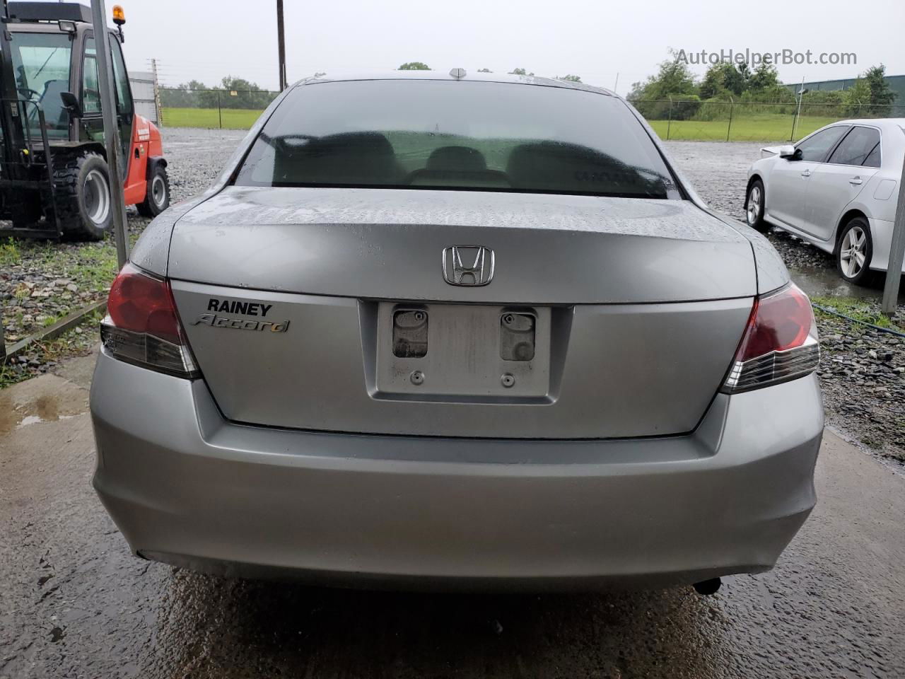 2008 Honda Accord Exl Silver vin: JHMCP26838C072322