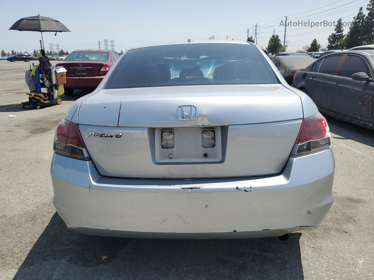 2008 Honda Accord Exl Silver vin: JHMCP26848C039541