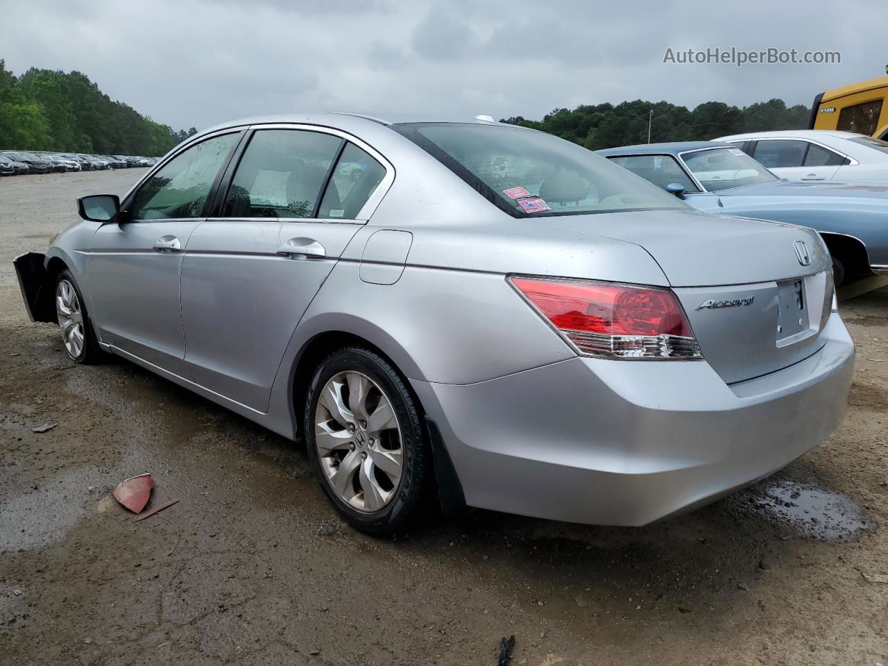 2008 Honda Accord Exl Silver vin: JHMCP26868C046815