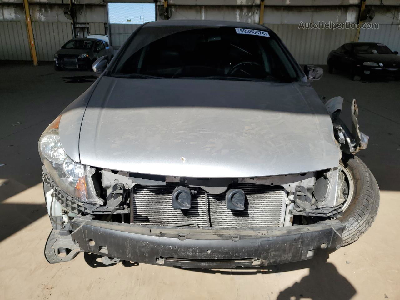 2008 Honda Accord Exl Silver vin: JHMCP26878C039047