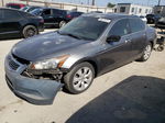 2008 Honda Accord Exl Gray vin: JHMCP26888C037775