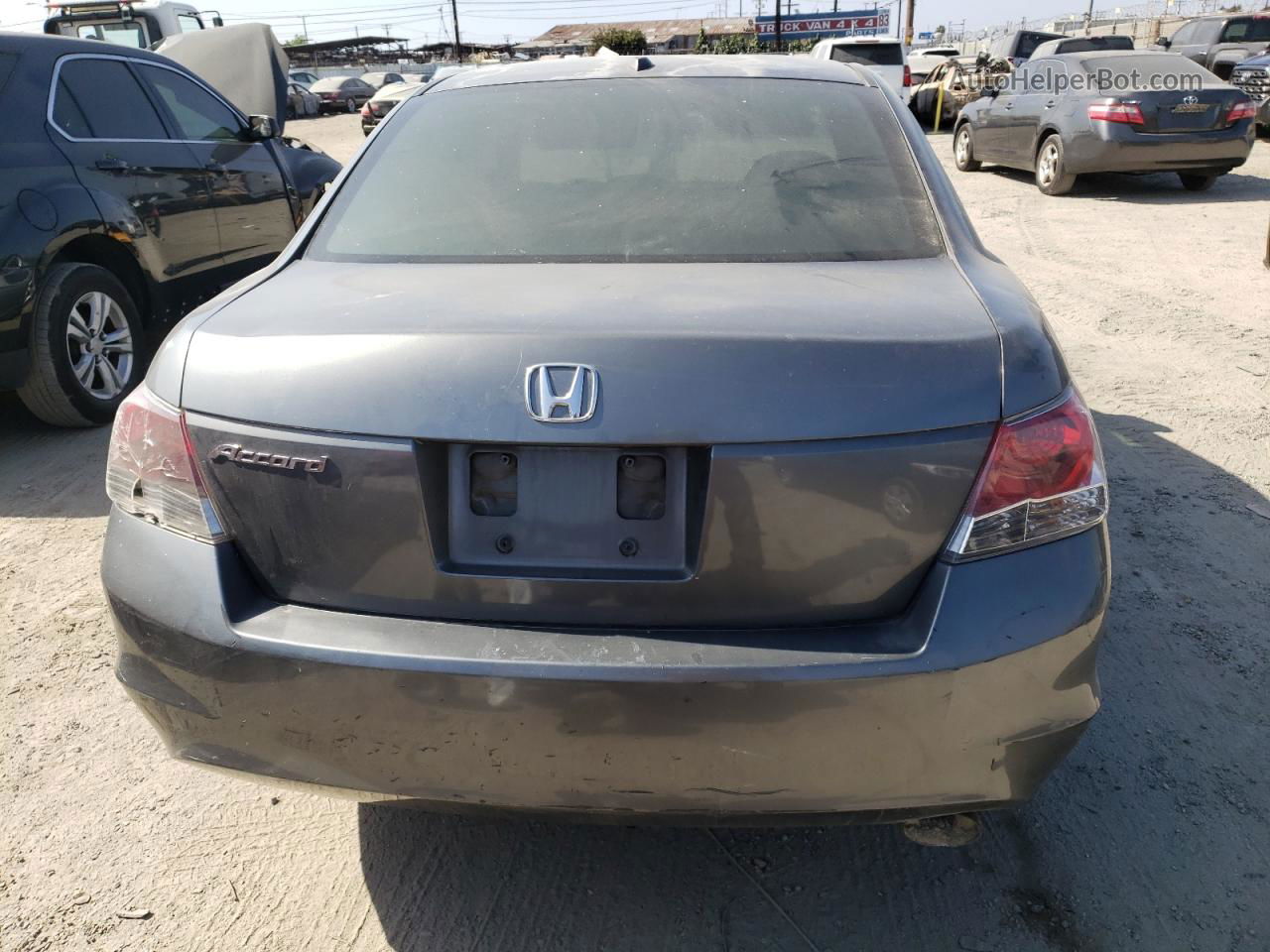 2008 Honda Accord Exl Gray vin: JHMCP26888C037775