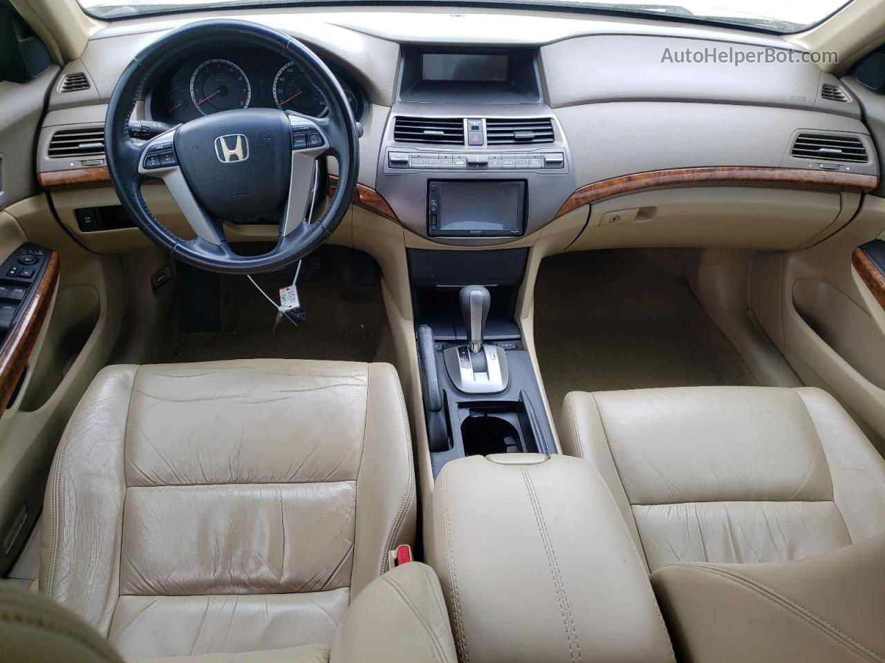 2008 Honda Accord Exl Черный vin: JHMCP26888C053071