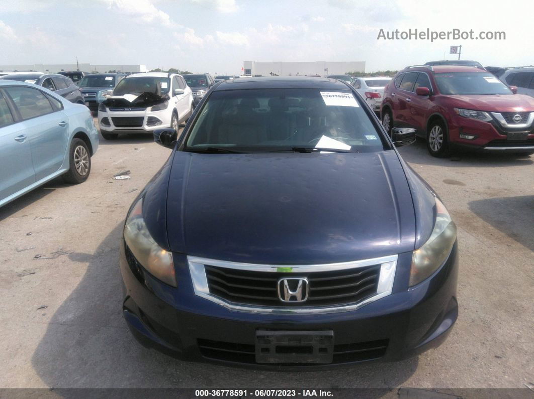 2008 Honda Accord Sdn Ex-l Dark Blue vin: JHMCP26888C062143