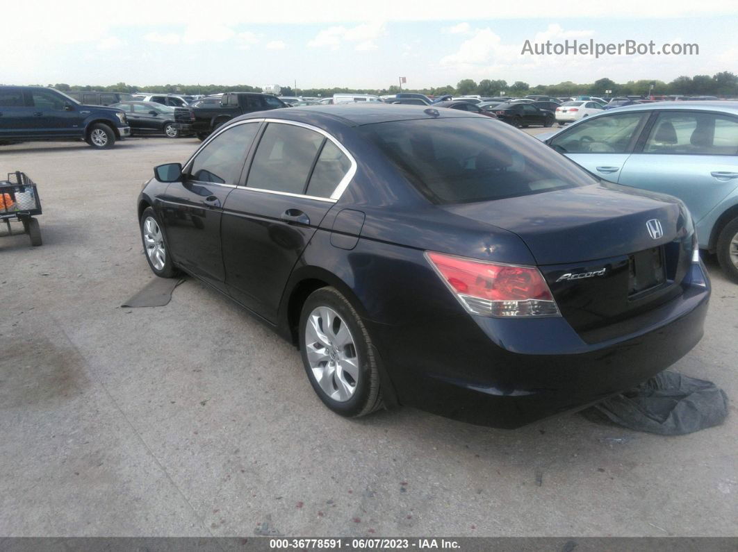 2008 Honda Accord Sdn Ex-l Dark Blue vin: JHMCP26888C062143