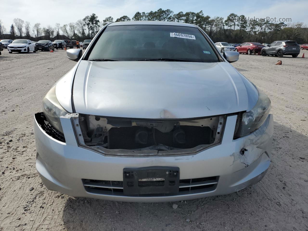 2008 Honda Accord Exl Silver vin: JHMCP26888C072431