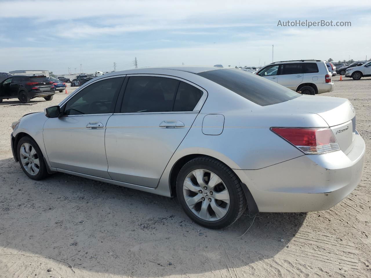 2008 Honda Accord Exl Silver vin: JHMCP26888C072431