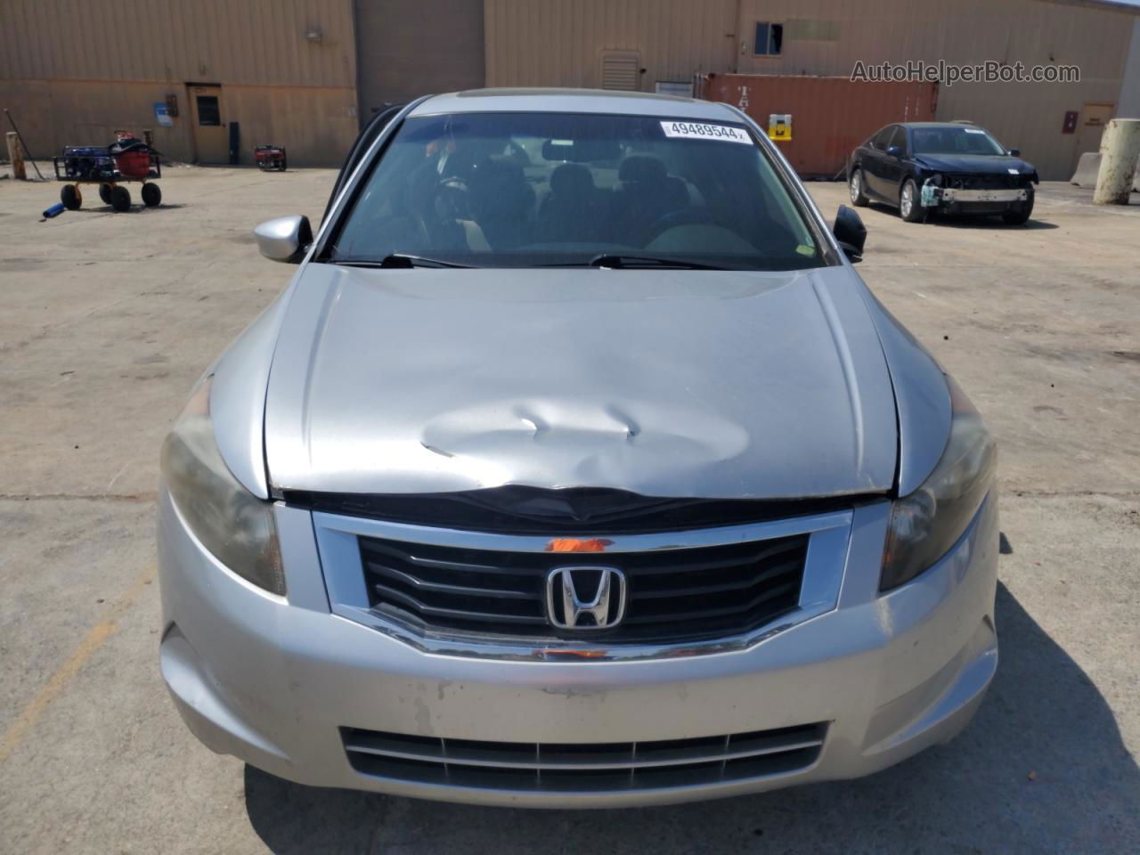 2008 Honda Accord Exl Silver vin: JHMCP268X8C012618