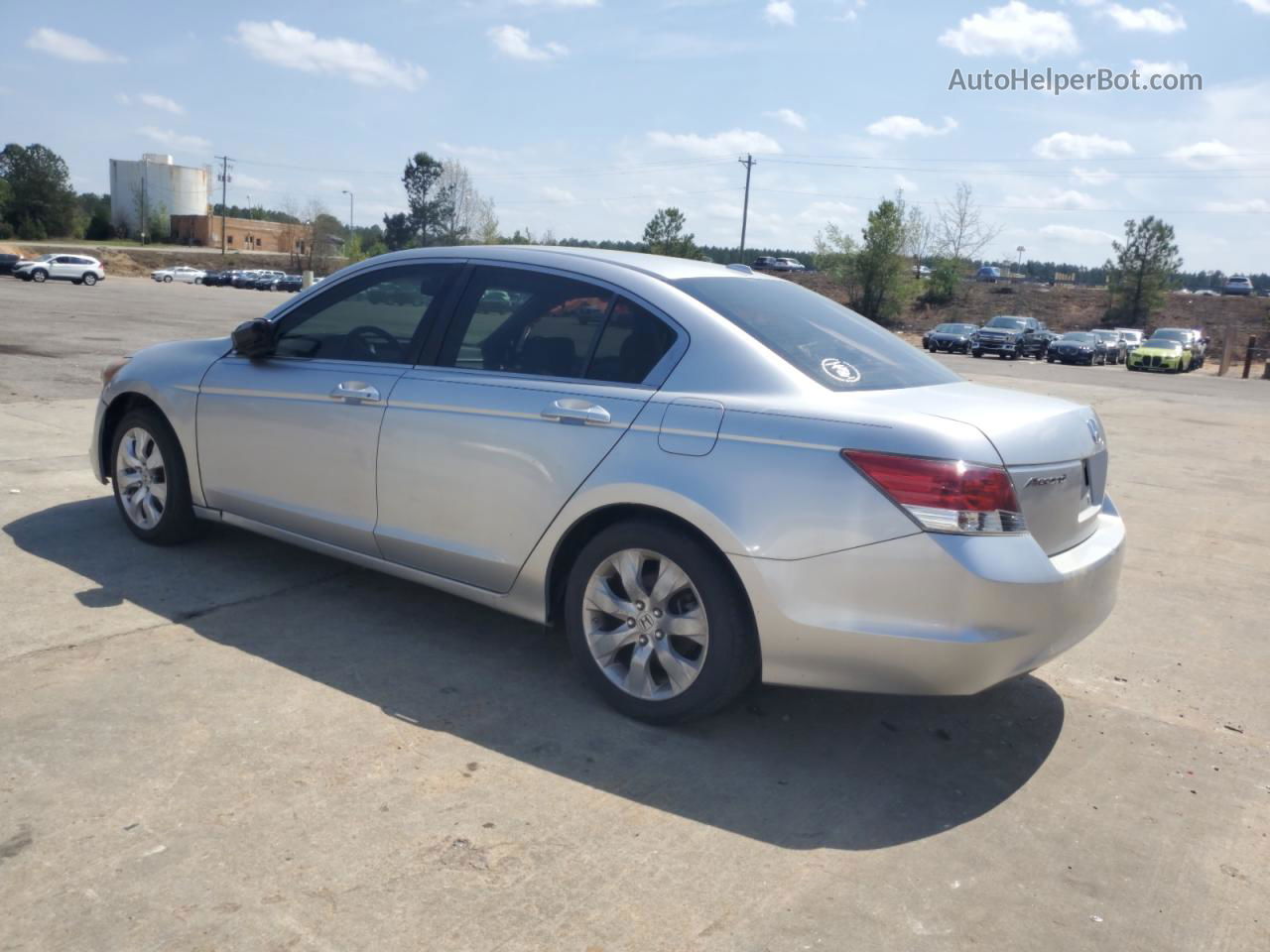 2008 Honda Accord Exl Silver vin: JHMCP268X8C012618