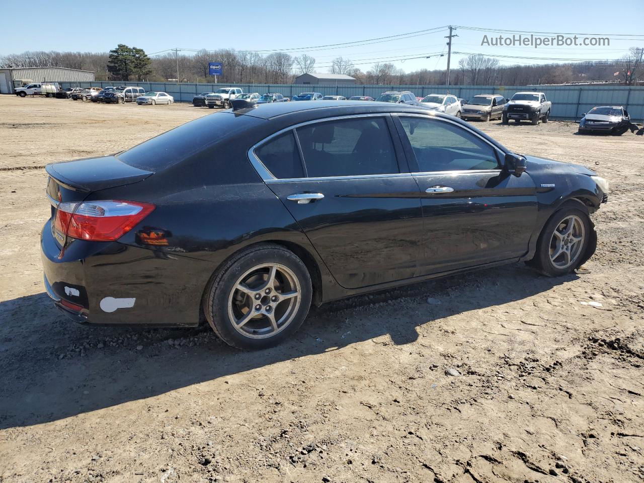 2014 Honda Accord Plug-in Hybrid Black vin: JHMCR5F72EC000672