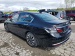 2017 Honda Accord Hybrid Черный vin: JHMCR6F31HC012674