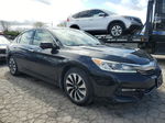 2017 Honda Accord Hybrid Черный vin: JHMCR6F31HC012674