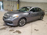 2017 Honda Accord Hybrid Gray vin: JHMCR6F34HC020378