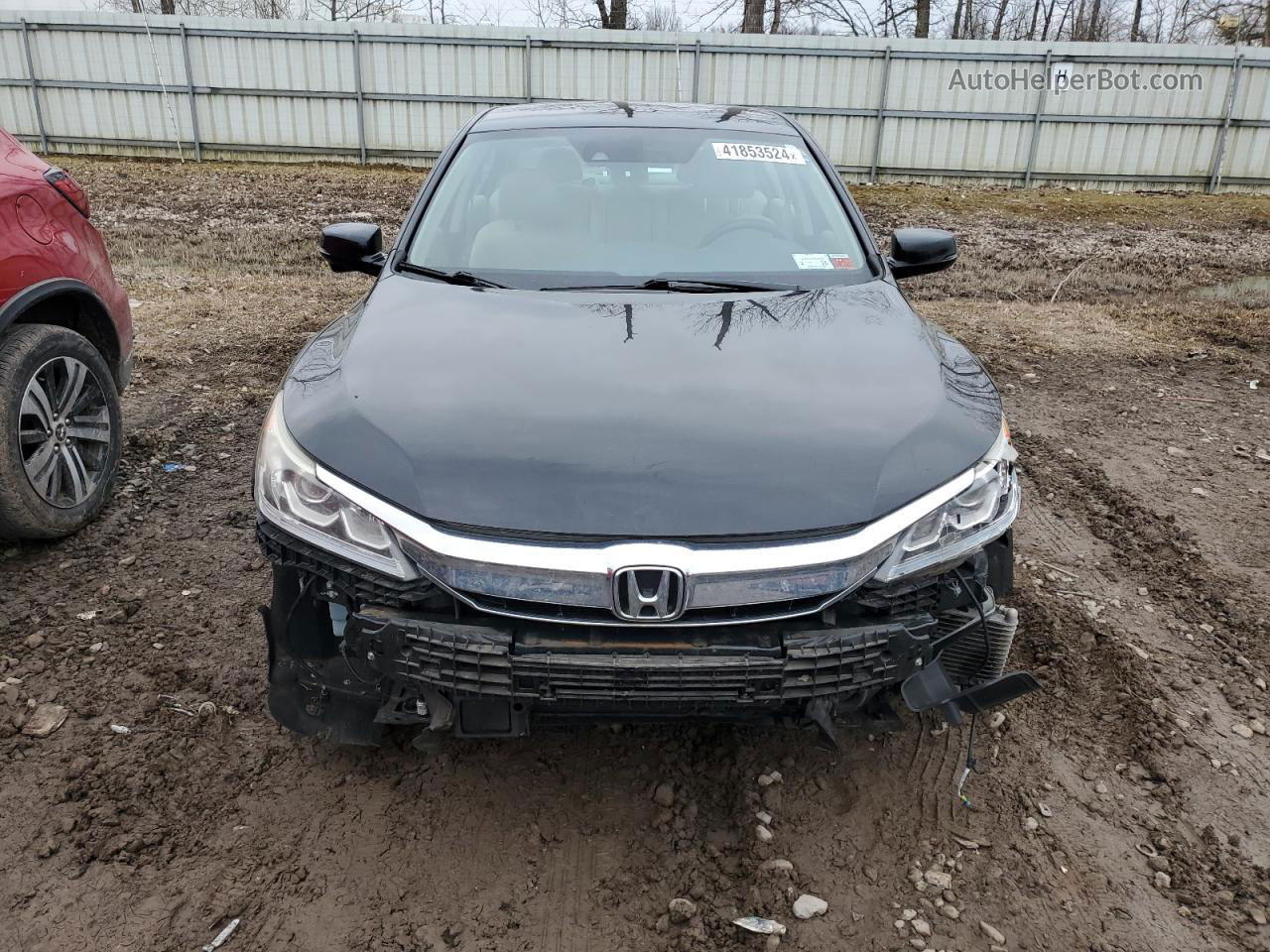 2017 Honda Accord Hybrid Black vin: JHMCR6F36HC018972