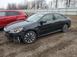 2017 Honda Accord Hybrid Black vin: JHMCR6F36HC018972