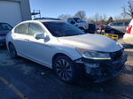 2017 Honda Accord Hybrid White vin: JHMCR6F37HC017331