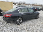 2017 Honda Accord Hybrid Exl Черный vin: JHMCR6F52HC028237