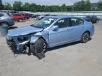 2017 Honda Accord Hybrid Exl Blue vin: JHMCR6F53HC011897