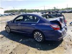 2017 Honda Accord Hybrid Exl Blue vin: JHMCR6F55HC018432