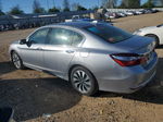 2017 Honda Accord Hybrid Exl Silver vin: JHMCR6F56HC005558