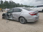 2017 Honda Accord Hybrid Exl Silver vin: JHMCR6F58HC005559