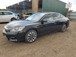 2017 Honda Accord Hybrid Exl Black vin: JHMCR6F58HC029506