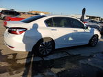 2017 Honda Accord Hybrid Exl White vin: JHMCR6F59HC012052