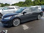 2017 Honda Accord Touring Hybrid Black vin: JHMCR6F71HC021734