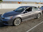 2017 Honda Accord Touring Hybrid Gray vin: JHMCR6F72HC016204