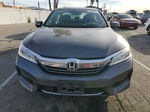 2017 Honda Accord Touring Hybrid Gray vin: JHMCR6F72HC016204