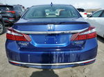 2017 Honda Accord Touring Hybrid Blue vin: JHMCR6F73HC021878