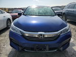 2017 Honda Accord Touring Hybrid Blue vin: JHMCR6F73HC021878