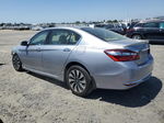 2017 Honda Accord Touring Hybrid Silver vin: JHMCR6F74HC025423