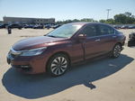 2017 Honda Accord Touring Hybrid Purple vin: JHMCR6F75HC024443