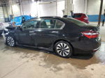 2017 Honda Accord Touring Hybrid Black vin: JHMCR6F76HC031224