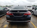 2017 Honda Accord Touring Hybrid Black vin: JHMCR6F78HC024646