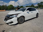 2017 Honda Accord Touring Hybrid White vin: JHMCR6F79HC016930