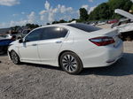 2017 Honda Accord Touring Hybrid White vin: JHMCR6F79HC016930