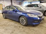 2017 Honda Accord Touring Hybrid Blue vin: JHMCR6F79HC020654