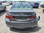 2017 Honda Accord Touring Hybrid Gray vin: JHMCR6F7XHC017634