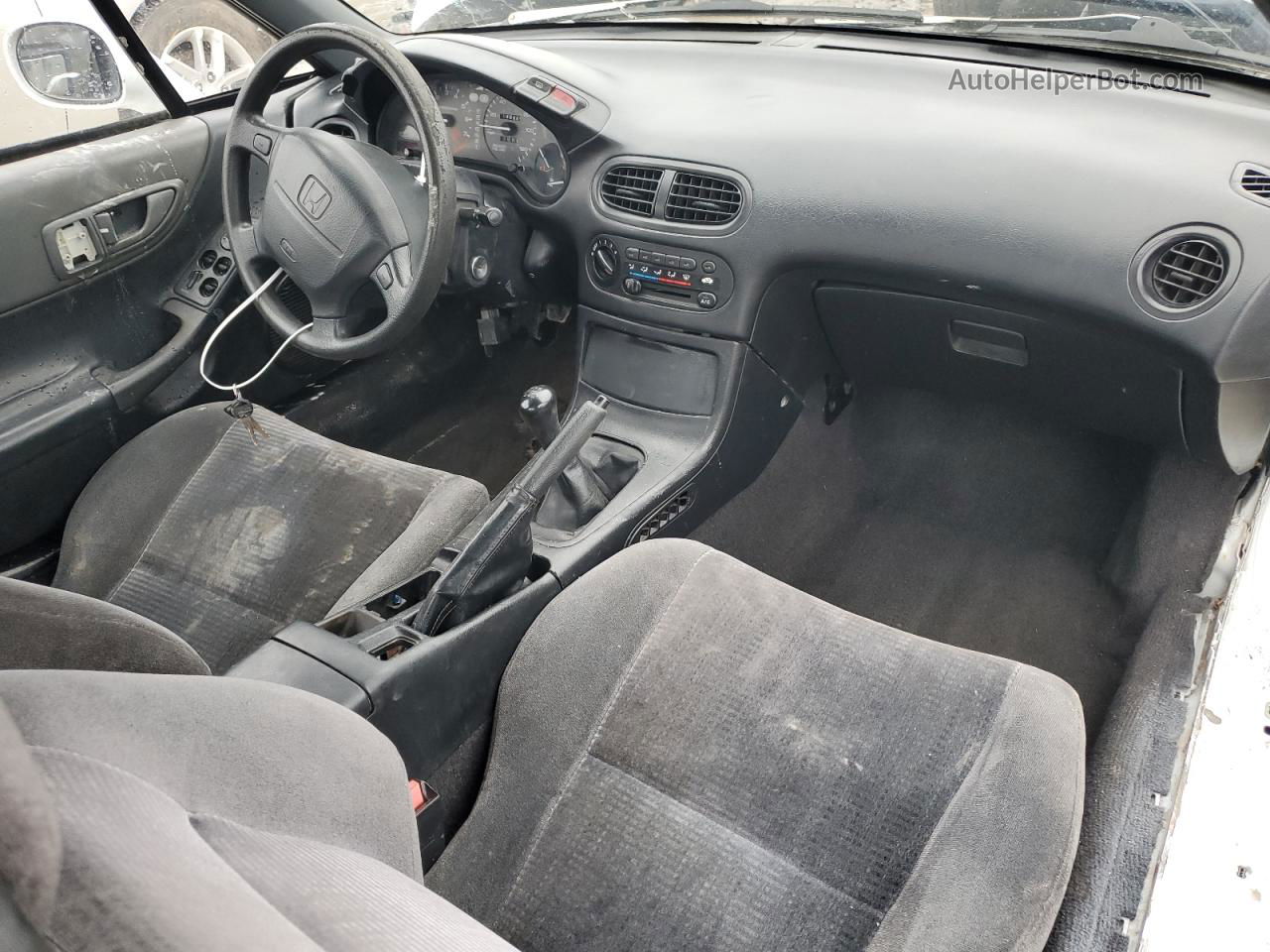 1993 Honda Civic Del Sol S Белый vin: JHMEG1140PS000716